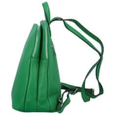 Delami Vera Pelle Elegantní dámský kožený batůžek Anthony, výrazná zelená