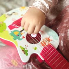 WOOPIE Akustická kytara WOOPIE pro děti růžová 55 cm