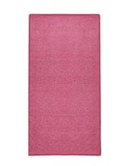 Vopi AKCE: 200x60 cm s obšitím Běhoun na míru Eton růžový 11 šíře 60 cm