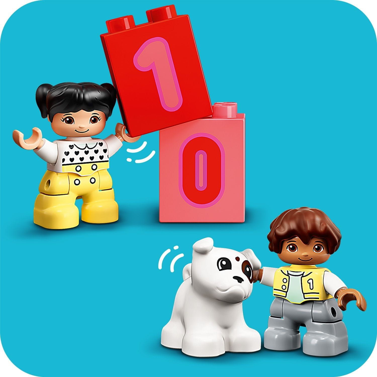 LEGO DUPLO 10954 Vláčik s číslami - Učíme sa počítať