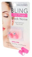 Hearos DAZZLEARS Bling Ear Plugs Pink NRR 32db 1 Pair