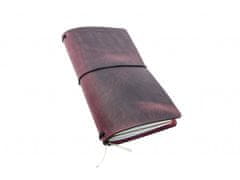 TLW Elegantní kožený zápisník ve stylu Midori vel.: CLASSIC (náplně 110x200mm)