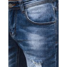 Dstreet Pánské džínové šortky ANIMA modré sx2443 s34