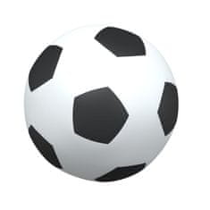Vidaxl Dětské fotbalové branky 2 ks s míčem bílé 64 x 35 x 48 cm kov