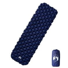 Vidaxl Nafukovací kempingová matrace 1 osoba tmavě modrá 190x58x6 cm