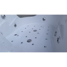 BPS-koupelny Hydromasážní vana HYD-CR665L 180x120 LEVÁ bez ohřevu vody
