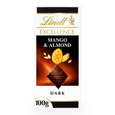 LINDT Lindt EXCELLENCE Mango & Almond, 100g