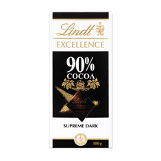 LINDT Lindt EXCELLENCE Hořká čokoláda 90% kakaa 100g
