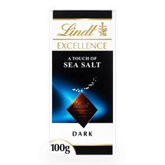 LINDT Lindt EXCELLENCE Hořká čokoláda s mořskou solí 100g
