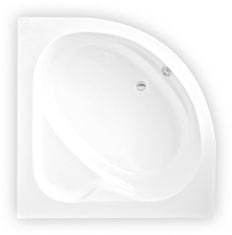 BPS-koupelny Rohová akrylátová vana FLORA NEO