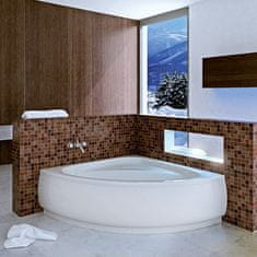 BPS-koupelny Akrylátová symetrická vana Luksja 148x148