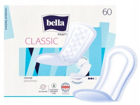 Bella Bella hygienické vložky 60 ks panty classic