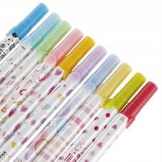 STARPAK Kancelářské pastelové zvýrazňovače školní mix barev 10 ks.