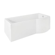 BPS-koupelny Krycí panel k atypické vaně Inspiro P 150x70 (160x70, 170x70), bílý -OAI-160-II