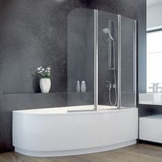 BPS-koupelny Akrylátová asymetrická vana Cornea 140x80 (150x100)