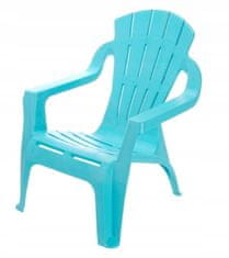 Koopman Dětská plastová židle 44x40x37 cm