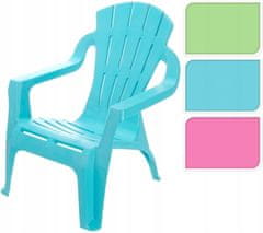 Koopman Dětská plastová židle 44x40x37 cm
