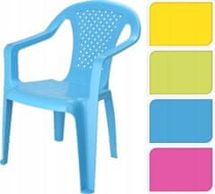 Koopman Dětská plastová židle 52x37,5x36,5 cm