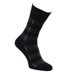 Zdravé Ponožky luxusní pánské bambusové oblekové vzorované ponožky71036 3pack, 39-42