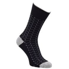 Zdravé Ponožky luxusní pánské bambusové oblekové vzorované ponožky 71037 3pack, 43-46