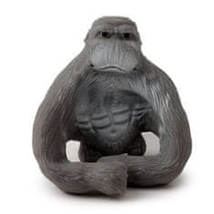 Leventi Gorila antistresová natahovací hračka 13 cm - šedivá