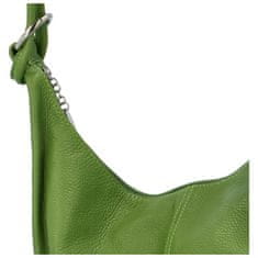 Delami Vera Pelle Elegantní kožená kabelka Sofia, zelená