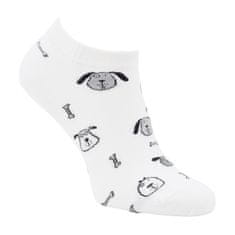 Zdravé Ponožky dámské letní bambusové sneaker vzorované ponožky 6401324 4pack, 35-38