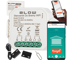 Blow Smart dálkové ovládání pro vrata a brány BLOW 72-081, WiFi TUYA