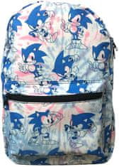 CurePink Batoh Sonic: Tie Dye (objem 14 litrů|30 x 41 x 11 cm)