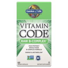 Garden of Life Garden of Life Vitamin Code Raw B-complex (60 kapslí) 3344