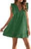 Dámské šaty, Pohodlné Letní šaty | BELLACHIC Zelená (S/M)