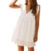 Dámské šaty, Pohodlné Letní šaty | BELLACHIC Bílá (L/XL)