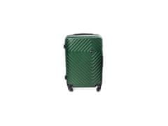 RGL 741 Cestovní skořepinový kufr, zelený Velikost: 55x40x23 cm