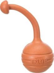 Trixie Be Eco tvrdý plovoucí gumový míč s gumovým provázkem, TPE, ø 6 × 13 cm - DOPRODEJ