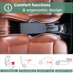 Rati Originální loketní opěrka, Ford Custom Transit/Tourneo, 2012-2023, tkanina