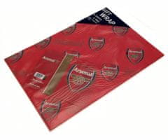FotbalFans Dárkový balící papír Arsenal FC, 70x50 cm, 2ks