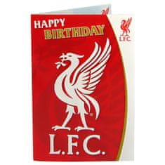 FotbalFans Hrací blahopřání Liverpool FC, 22x15 cm