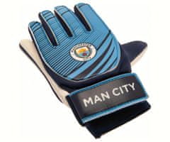 FotbalFans Brankářské rukavice Manchester City FC, dorost 10-16 let