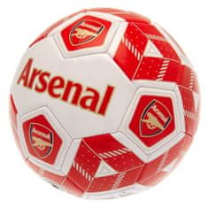 FotbalFans Fotbalový míč Arsenal FC, červeno-bílý, vel. 3