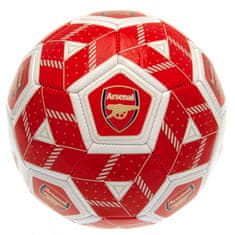 FotbalFans Fotbalový míč Arsenal FC, červeno-bílý, vel. 3