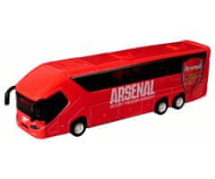 FotbalFans Autobus Arsenal FC, červený, 25x7x5 cm