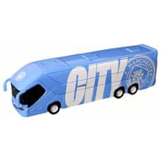 FotbalFans Autobus Manchester City FC, modrý, 25x7x5 cm