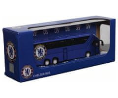FotbalFans Autobus Chelsea FC, modrý, 25x7x5 cm