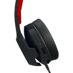 HORI Sluchátka s mikrofonem Gaming pro Nintendo Switch - černý/ červený