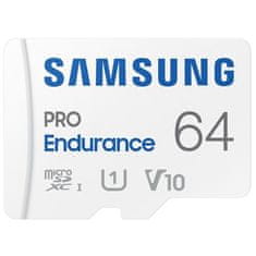 Samsung Paměťová karta Micro SDXC Pro Endurance 64GB UHS-I U1 (100R/ 30W) + SD adaptér