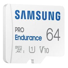 Samsung Paměťová karta Micro SDXC Pro Endurance 64GB UHS-I U1 (100R/ 30W) + SD adaptér