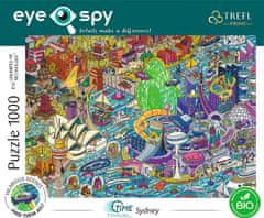 Trefl Puzzle UFT Eye-Spy Time Travel: Sydney 1000 dílků