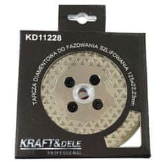 Kraft&Dele Kotouč diamantový pro řezání a broušení dlaždic 125mm M14 KD11228