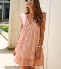 VIVVA® Dámské šaty, Pohodlné Letní šaty | BELLACHIC Růžová (S/M)