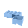 úložný box 8 s šuplíky - světle modrá